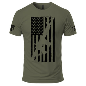 2A American Flag T-Shirt
