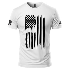 Men's American Flag Short Sleeve Graphic T-shirt