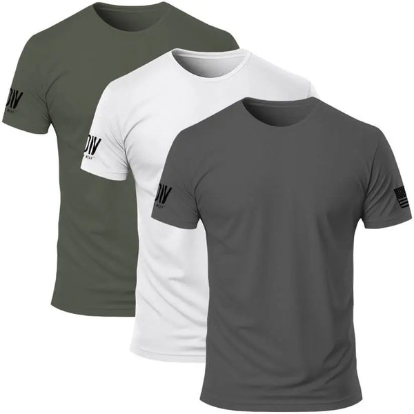 3 Pack Combo Blank Tees - Dion Wear