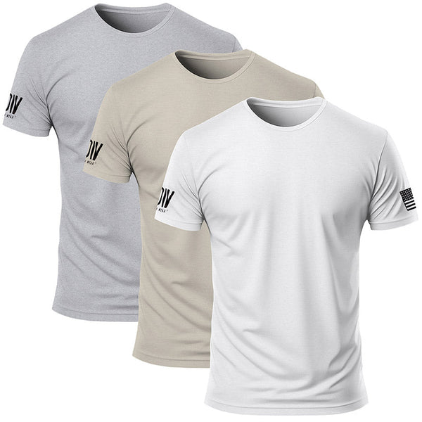 3 Pack Combo Blank Tees - Dion Wear