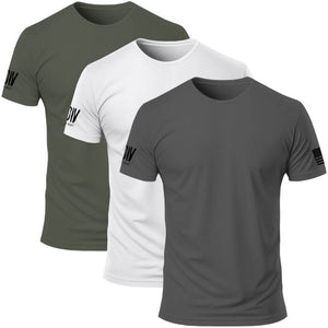 3 Pack Combo Blank Tees - Dion Wear