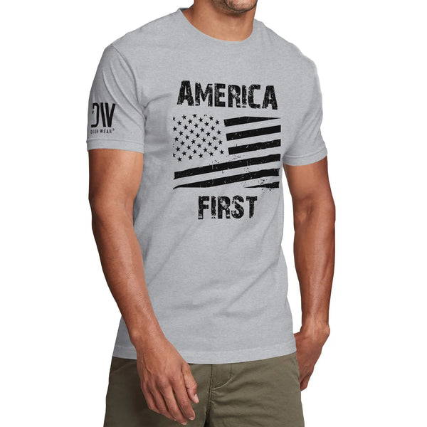 America First Men's T-Shirt - Dion Wear