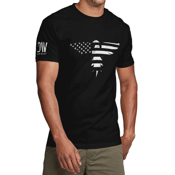 American Bald Eagle Men's T-Shirt - Dion Wear