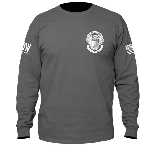 American Nation Long Sleeve T-Shirt - Dion Wear