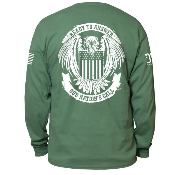 American Nation Long Sleeve T-Shirt - Dion Wear