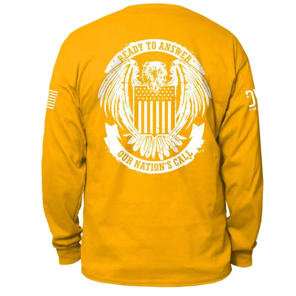 American Nation Long Sleeve T-Shirt - Dion Wear