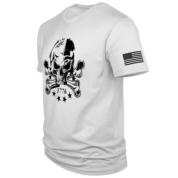 American Skull 1776 T-Shirt - Dion Wear