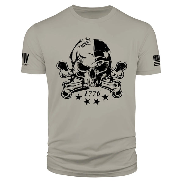 American Skull 1776 T-Shirt - Dion Wear