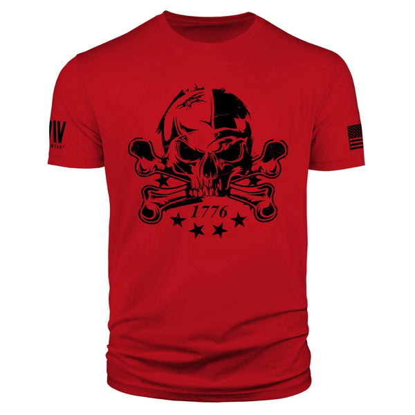 American Skull 1776 T-Shirt - Dion Wear