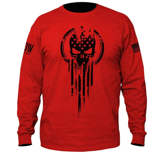 American Warrior Long Sleeve T-Shirt - Dion Wear