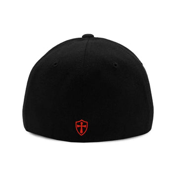 Crusader Cross Patch Stretch Fit Cap