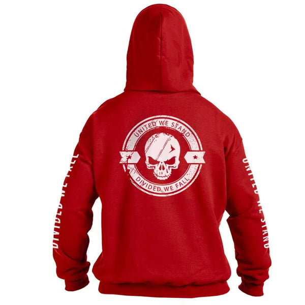 Divided We Fall Men's Hooded Sweatshirt - Dion Wear