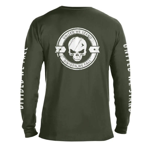 Divided We Fall Long Sleeve T-Shirt - Dion Wear