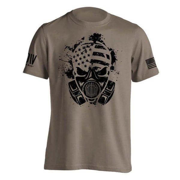 American Gas Mask T-Shirt - Dion Wear