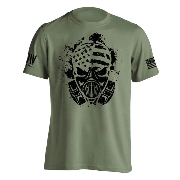 American Gas Mask T-Shirt - Dion Wear