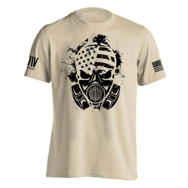 American Gas Mask T-Shirt - Dion Wear