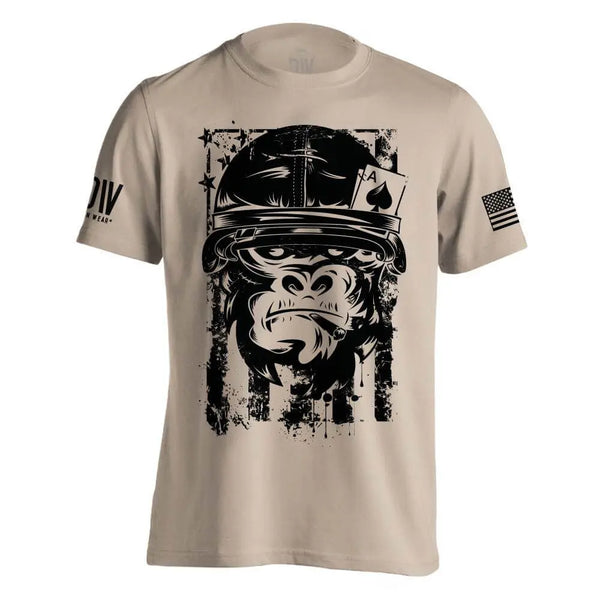 Gorilla Ace Of Spades T-Shirt - Dion Wear