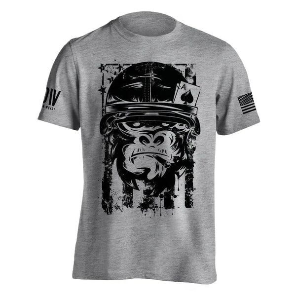 Gorilla Ace Of Spades T-Shirt - Dion Wear