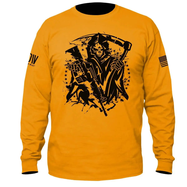 Grim Reaper Long Sleeve T-Shirt - Dion Wear