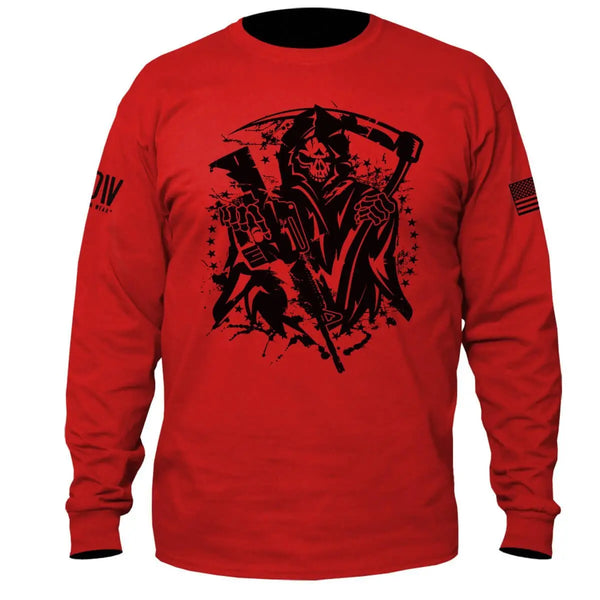 Grim Reaper Long Sleeve T-Shirt - Dion Wear