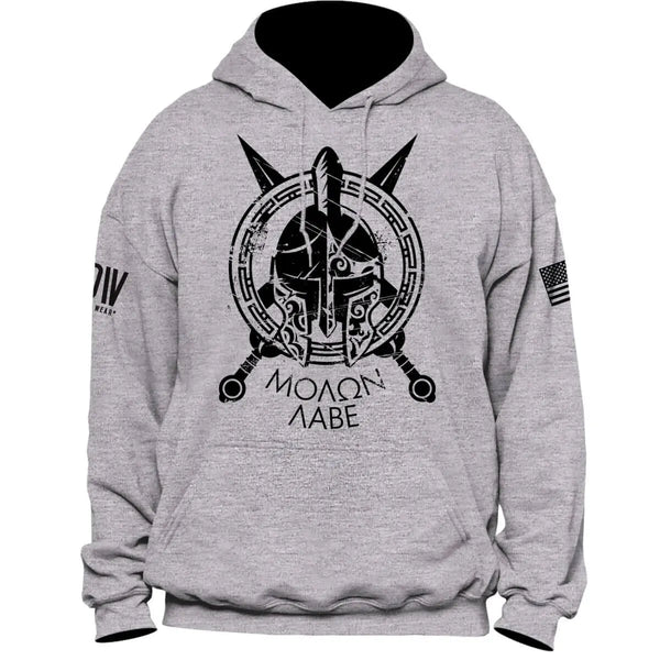 Spartan Molon Labe Hoodie - Dion Wear