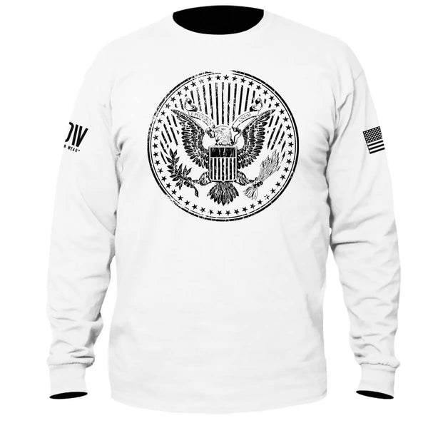 United States Coat of Arms Long Sleeve T-Shirt - Dion Wear