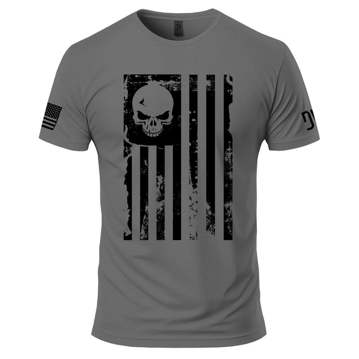 American Flag Skull T-Shirt