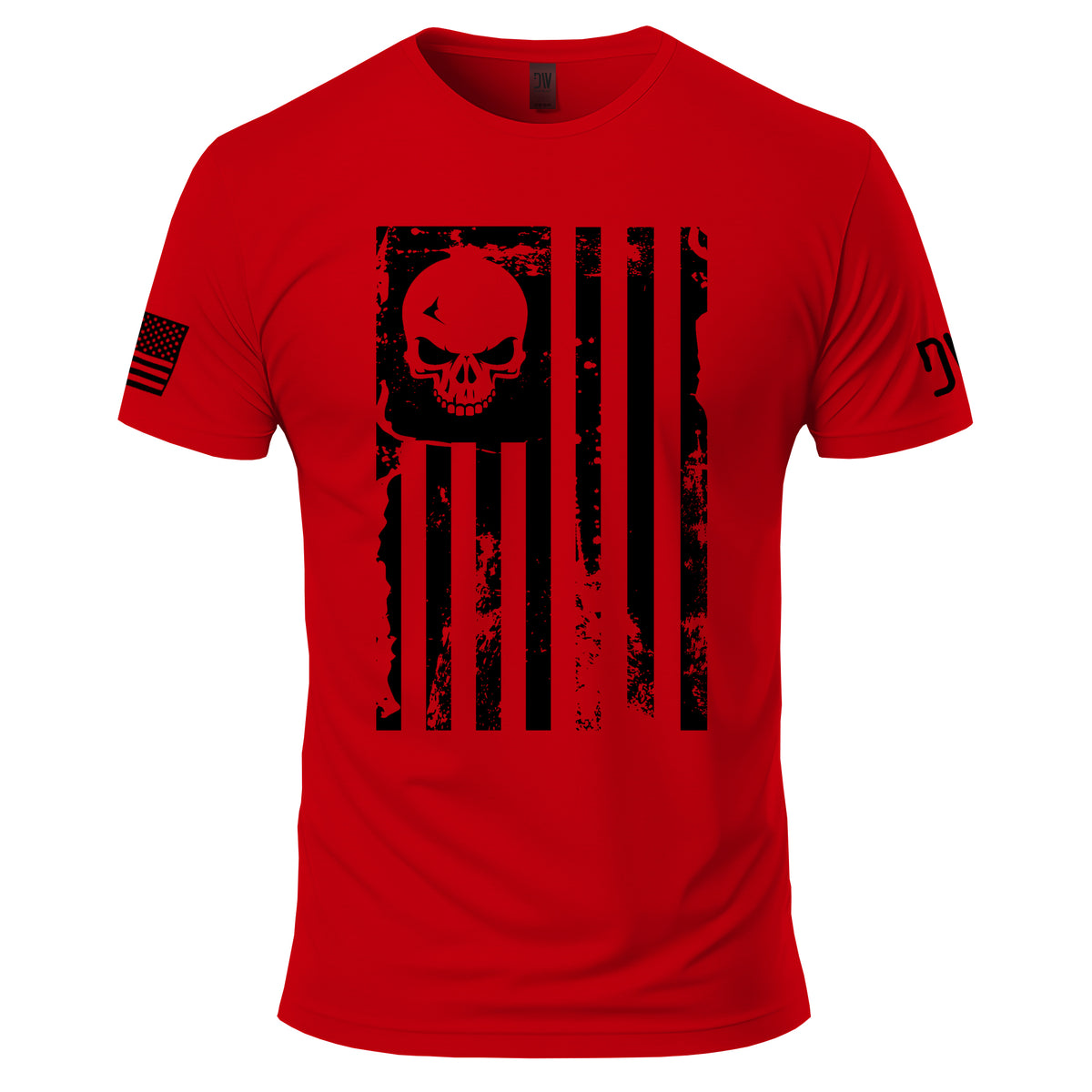 American Flag Skull T-Shirt