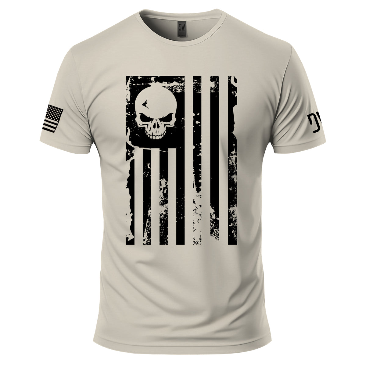 American Flag Skull T-Shirt