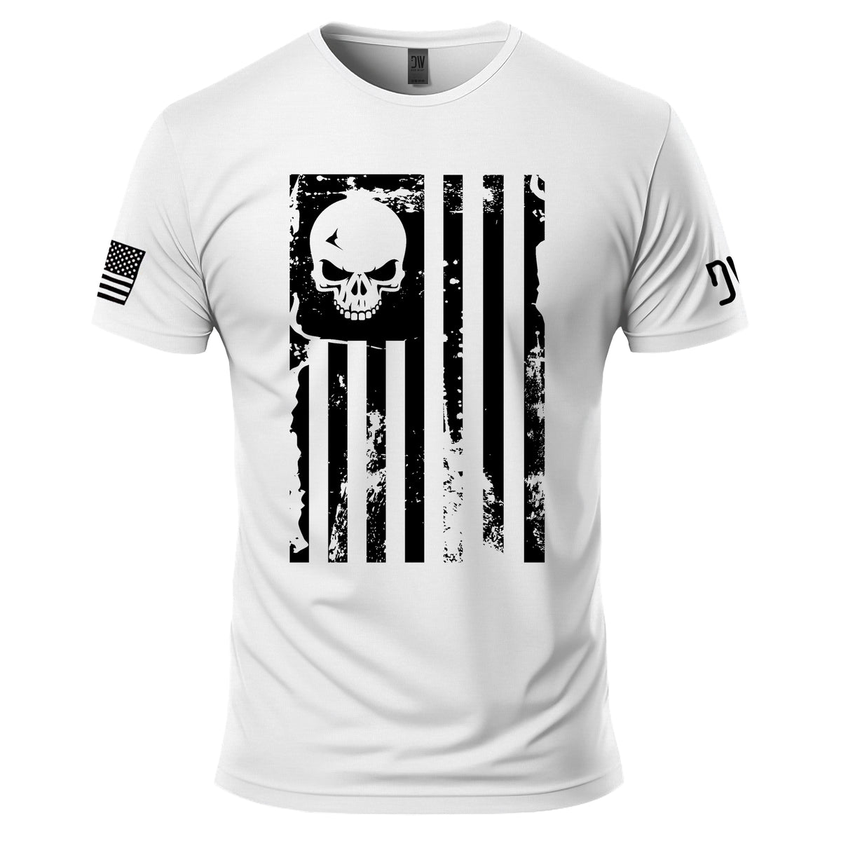 American Flag Skull T-Shirt