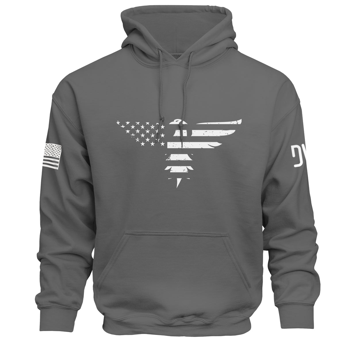 American Flag Eagle Hoodie