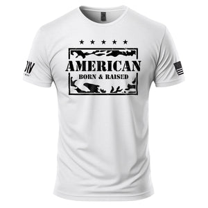 American Born and Raised Men's T-Shirt - Dion Wear