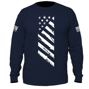 American Line Long Sleeve T-shirt - Dion Wear