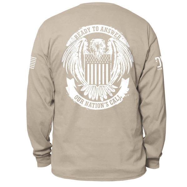 American Nation Long Sleeve T-Shirt - Dion Wear