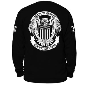 American Nation Long Sleeve T-Shirt - Dion Wear