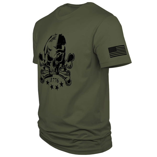 American Skull 1776 T-Shirt - Dion Wear