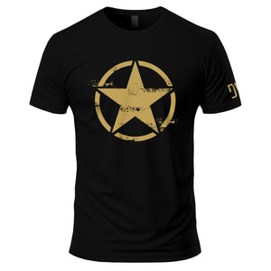 Men's Army Star Short Sleeve Graphic T-Shirt