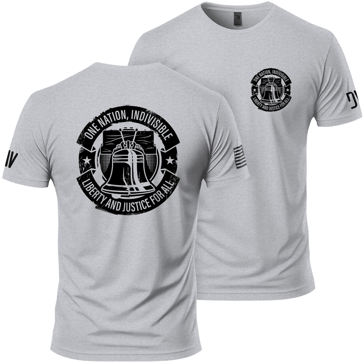 One Nation Indivisible Liberty Bell T-Shirt