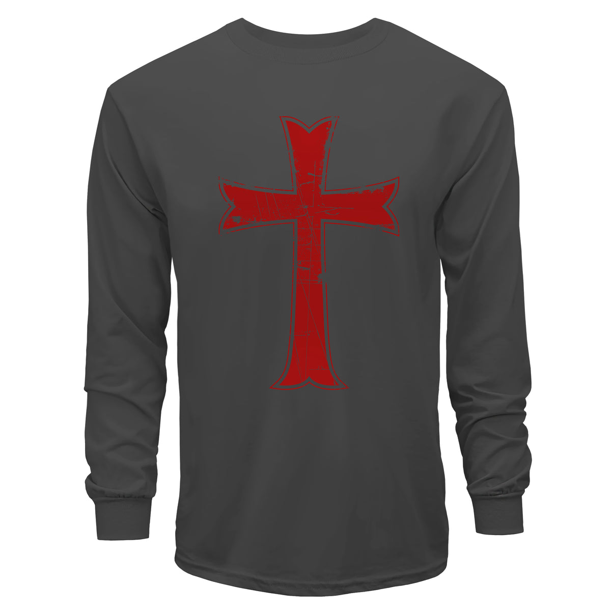 Crusader Cross Long Sleeve T-Shirt