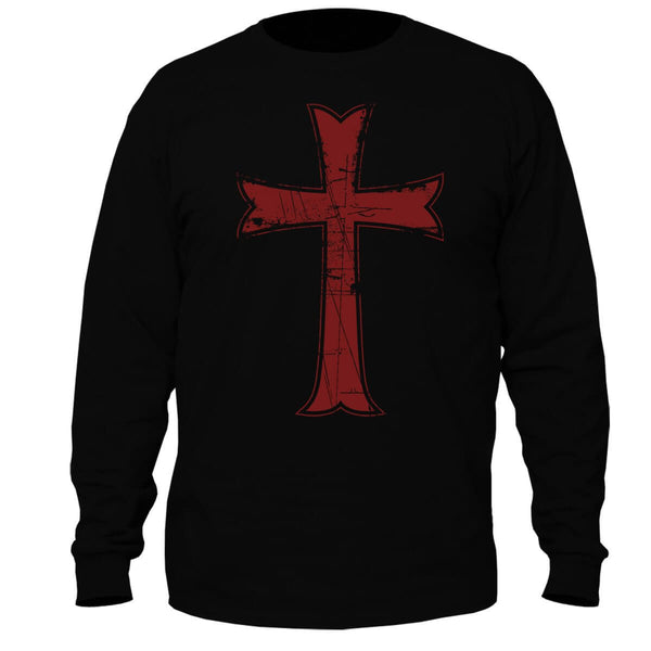 Crusader Knights Templar Long Sleeve T-Shirt - Dion Wear