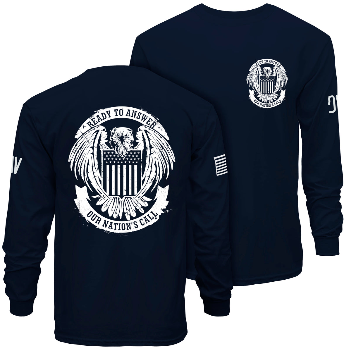 American Nation Long Sleeve T-Shirt