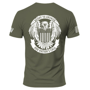 Men's American Nation Short Sleeve Graphic T-shirt