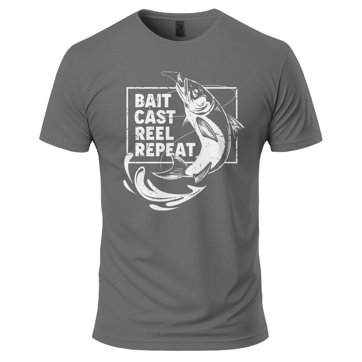 Bait, Cast, Reel, Repeat Fishing T-Shirt