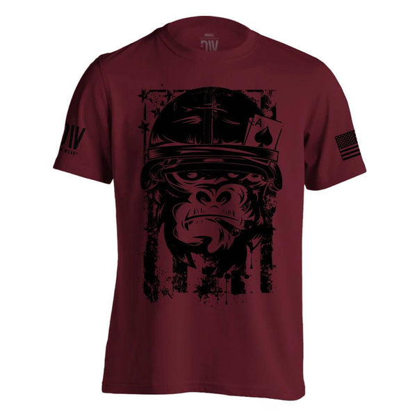 Gorilla Ace Of Spades T-Shirt - Dion Wear