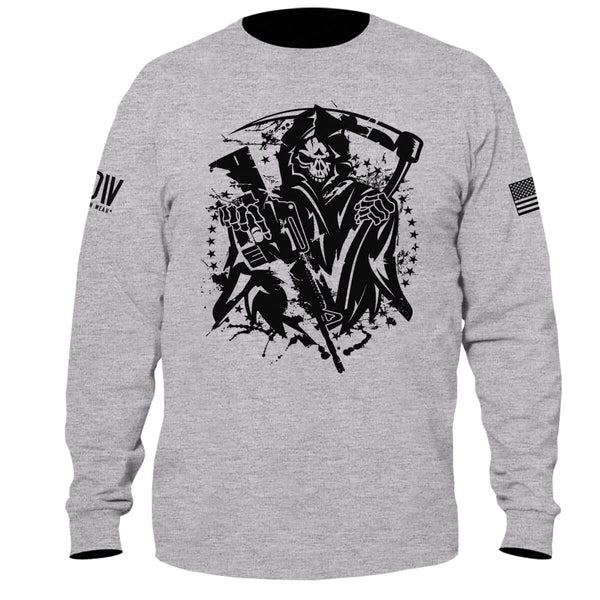 Grim Reaper Long Sleeve T-Shirt - Dion Wear