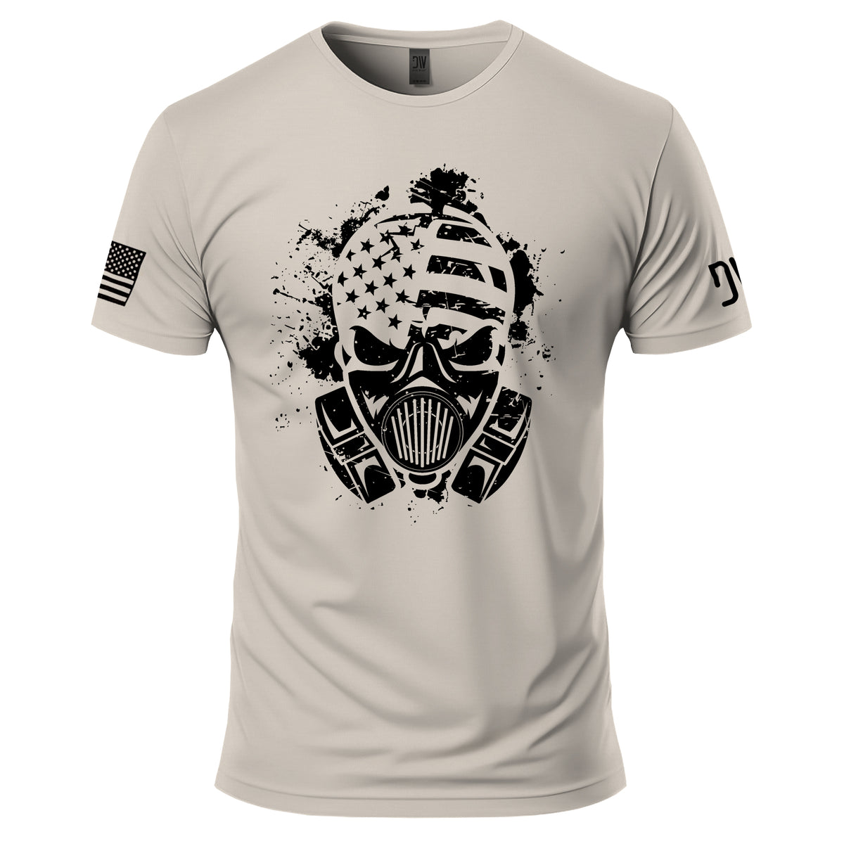 American Fighter Skull T-Shirt