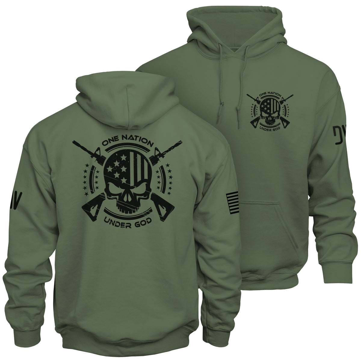 One Nation Under God Hoodie