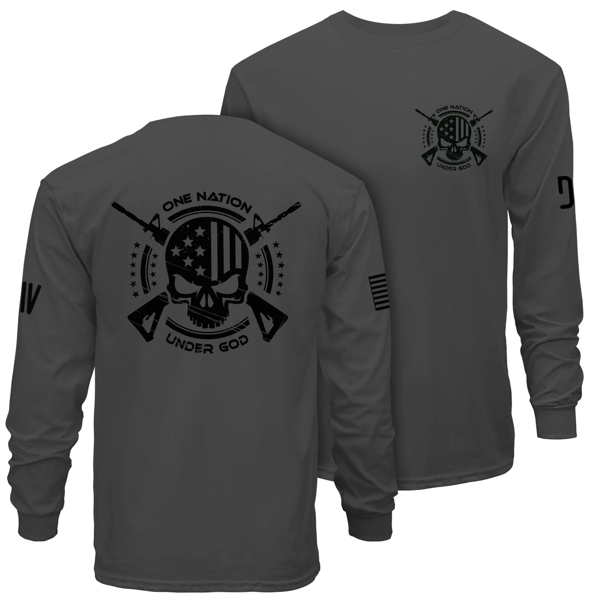 One Nation Under God Long Sleeve T-Shirt