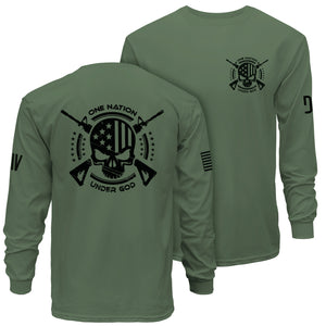 One Nation Under God Long Sleeve T-Shirt