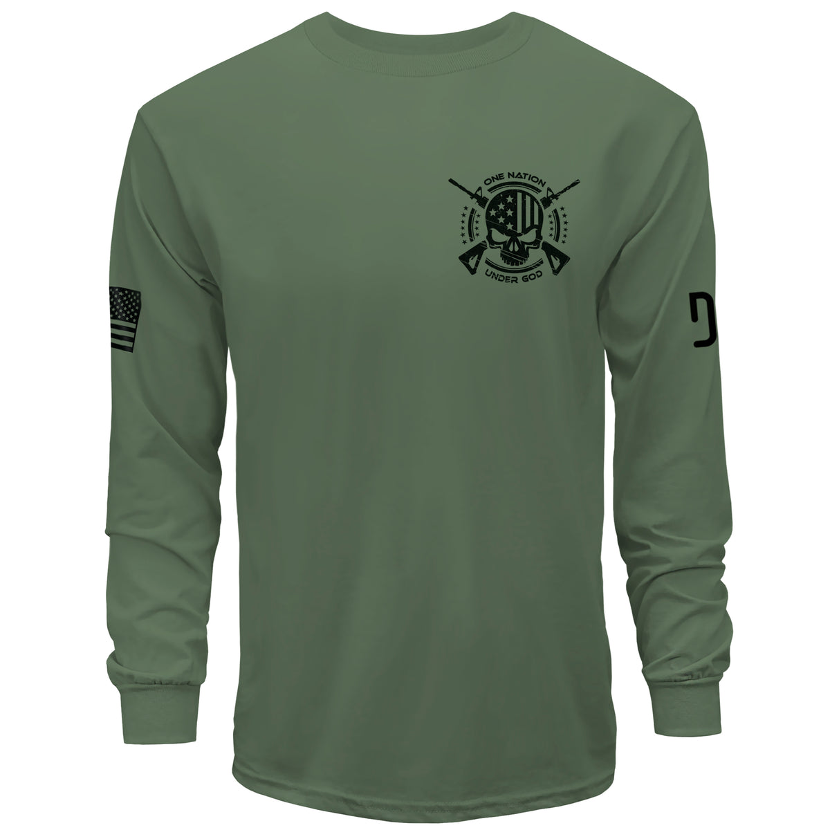 One Nation Under God Long Sleeve T-Shirt